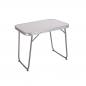 Mesa Plegable Blanco Acero 60X40X50 cm Marbueno Camping Playa
