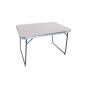 Mesa Plegable Blanco Acero Marbueno 80x60x50 cm