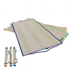 Esterilla Marbueno con asa color verde 90x180 cm para playa