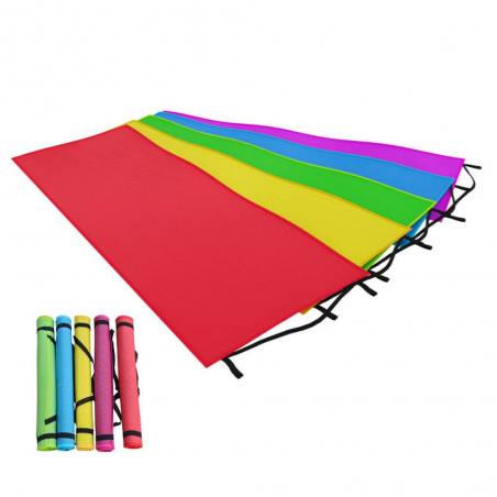 Esterilla Fibra Sintética Rosa 60x180 cm para Piscina y Playa MARBUENO SUMMER