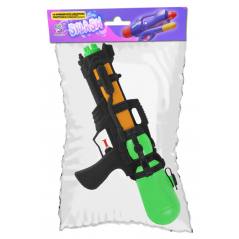 Marbueno Pistola de Agua Plástico Presión Color Negro 38x17 cm Jardín, Piscina y Playa MARBUENO SUMMER 10137N