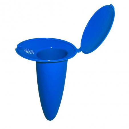 Contenedor Ecológico de Plástico Color Azul MARBUENO SUMMER