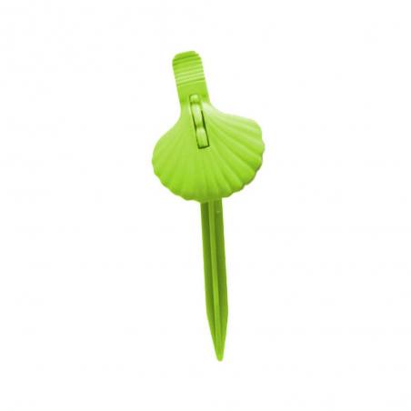 Marbueno Pinzas Plástico para Toallas Color Verde Set 4 uds