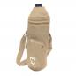 Marbueno Botellero Poliester Color Beige 1,5L 33x10 cm Camping y Playa