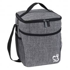 Marbueno Nevera Poliester Gris 25x20x20 cm Camping y Playa