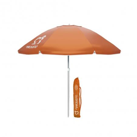 Marbueno Summer Sombrilla Nylon Aluminio Color Naranja 160 cm Jardin, Piscina y Playa MARBUENO SUMMER 10328N