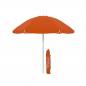 240 cm Aluminum Oxford Umbrella in Orange for Garden and Beach
