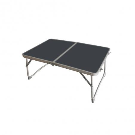 Mesa Plegable Color Gris Aluminio D13 Camping y Playa Marbueno