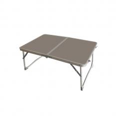 Mesa Plegable Color Marron Aluminio Marbueno Summer 64X42X29,5 cm