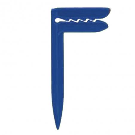 Marbueno Pinza para Toalla Set 4 Unds Plastico Color Azul