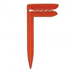 Marbueno Pinza para Toalla Set 4 Unds Plástico Naranja