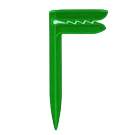 Marbueno Pinza para Toalla Set 4 Unds Plastico Color Verde