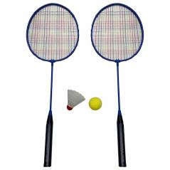 Marbueno Par de Raquetas Badminton 63 cm Jardin y Playa
