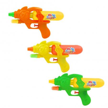 Marbueno pistola de agua plastico presion color surtido 21 5x12 5 cm