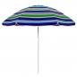 Sombrinha de praia 200 cm com capa de cor sortida
