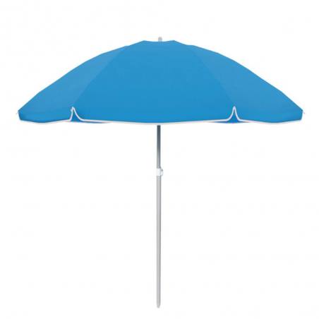 Marbueno Sombrilla Oxford Aluminio Con Funda Color Azul 160 cm Jardín y Playa