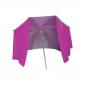 Marbueno Sombrilla Nylon con Paraviento Aluminio Color Surtido 200 cm Playa y Piscina
