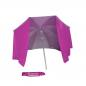 Marbueno Sombrilla Nylon con Paraviento Aluminio Color Surtido 200 cm Playa y Piscina