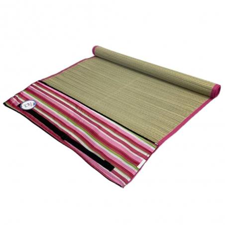 Marbueno Esterilla Con Asa Rosa 60x180 cm Playa y Piscina