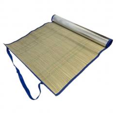 Marbueno Esterilla Con Asas Aluminio Color Azul 60x180 cm