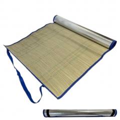 Marbueno Esterilla Con Asas Aluminio Color Azul 60x180 cm