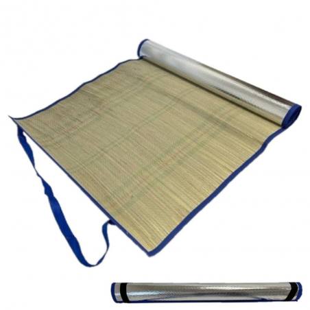 Marbueno Esterilla Con Asas Aluminio Color Azul 60x180 cm