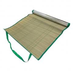 Esterilla Marbueno con asas de aluminio verde 60x180 cm