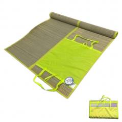 Marbueno Esterilla Con Asa y Bolsillo Color Amarillo 70x180 cm