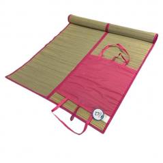 Marbueno Esterilla Con Asa y Bolsillo Color Rosa 70x180 cm