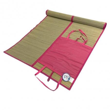 Marbueno Esterilla Con Asa y Bolsillo Color Rosa 70x180 cm