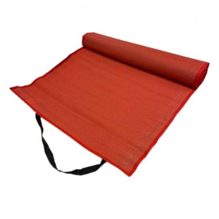 Esterilla de Fibra Sintética Color Rojo 70x180 cm MARBUENO SUMMER