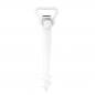 Marbueno Pincho Parasol Plastico Color Blanco 44 cm Jardín