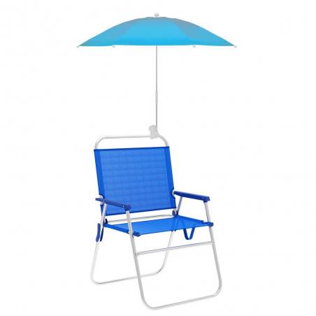 Sombrilla Marbueno Accesorio para Sillas Nylon Acero Color Azul 80 cm