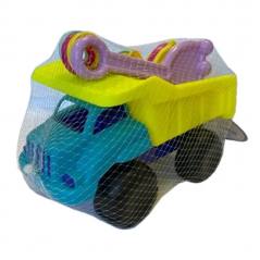 Conjunto Camión Playa Marbueno com Acessórios Azul Claro