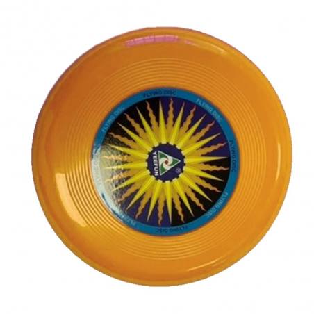 Orange Flying Disc 15 cm for Garden and Beach