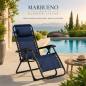 Marbueno Folding Lounger for Garden and Pool