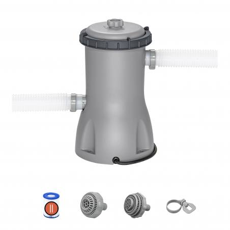 Bestway depurador de piscina 3028 litros hora jardin