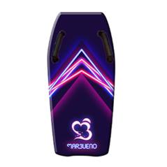 Marbueno Tabla de Surf EPS Con Asas Diseño Triangulos 84 cm