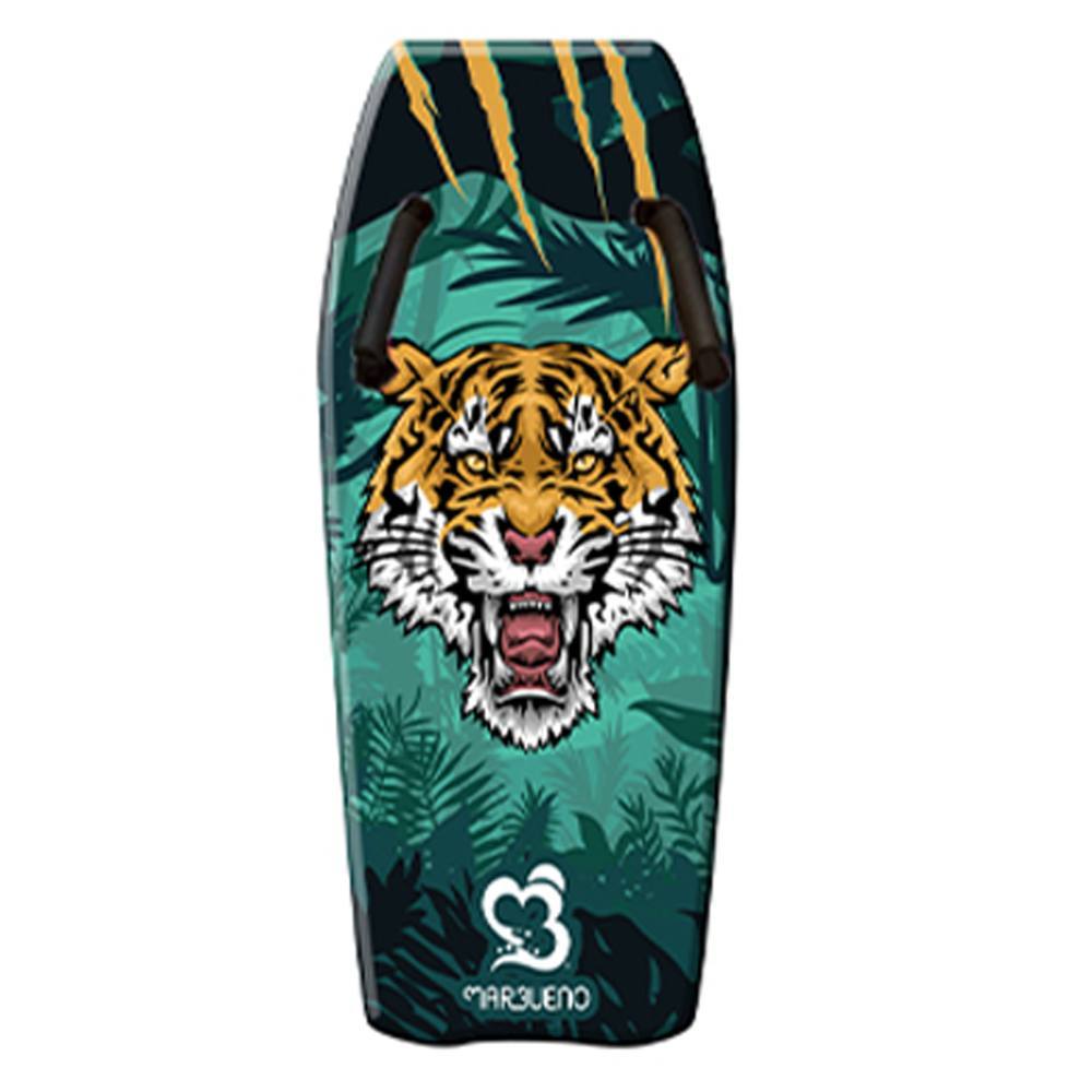 Marbueno Tabla de Surf EPS Con Asas Diseño Tigre 94 cm Marbueno Tabla de Surf EPS Con Asas Diseño Tigre 94 cm